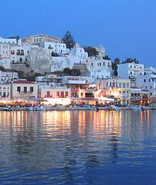 Naxos Town  - Hora